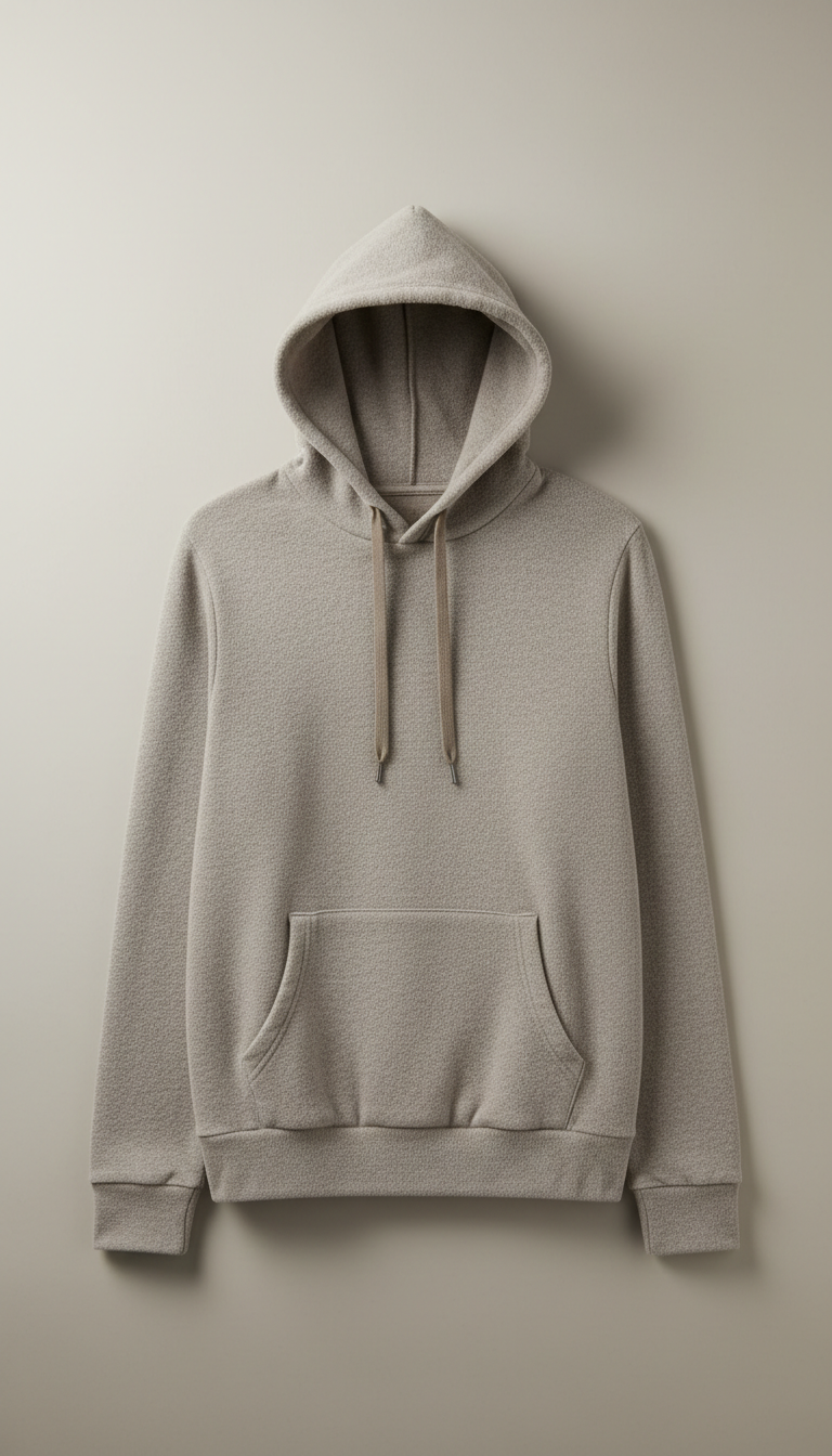Neutral Hooded Pullover